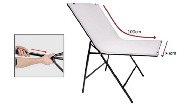 Bàn Chụp Sản Phẩm 50-100cm Photoviet