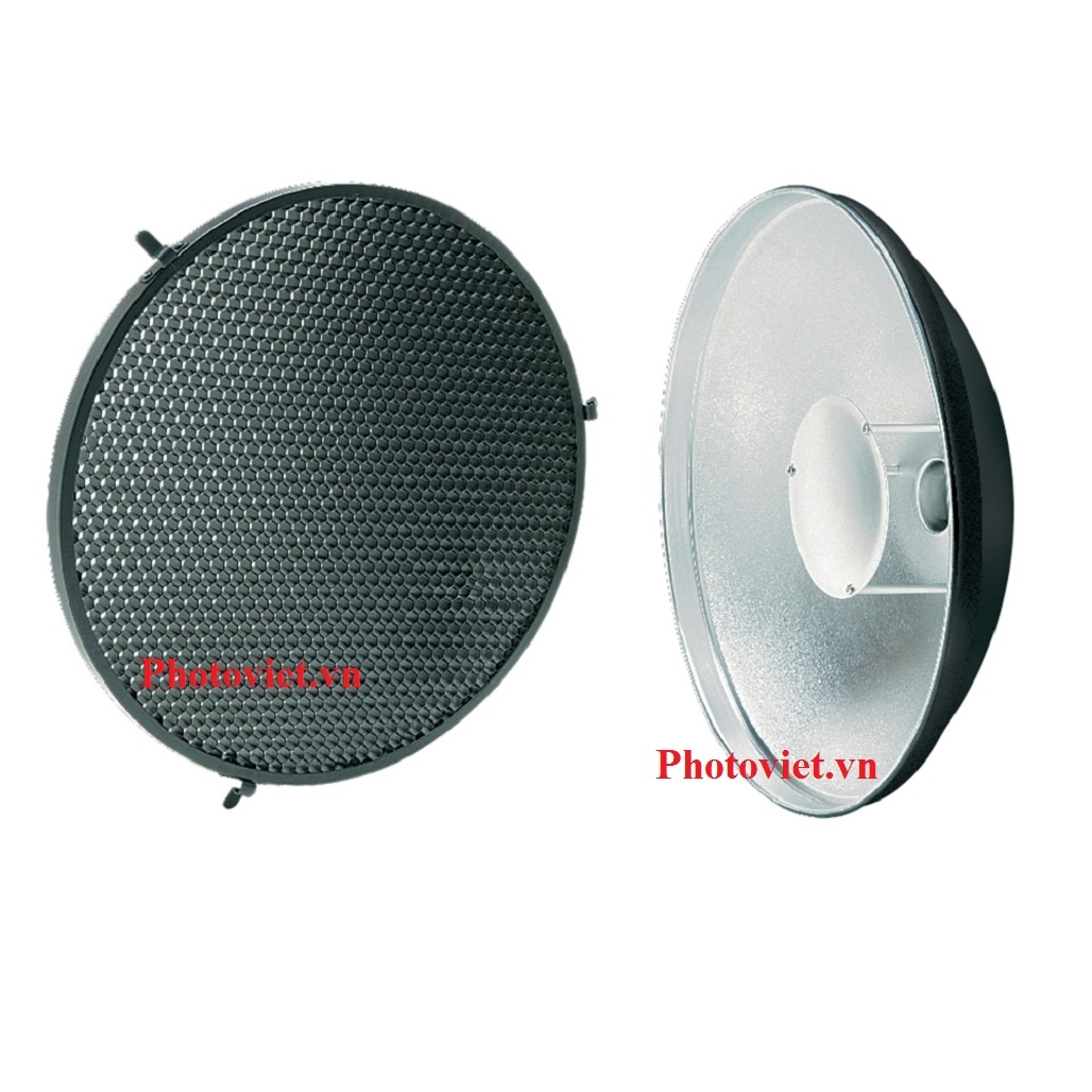 Beauty Dish Chóa Tổ Ong 58 Cm Photoviet