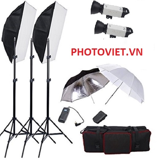 Bộ Đèn Kit Studio F1000-1 Photoviet