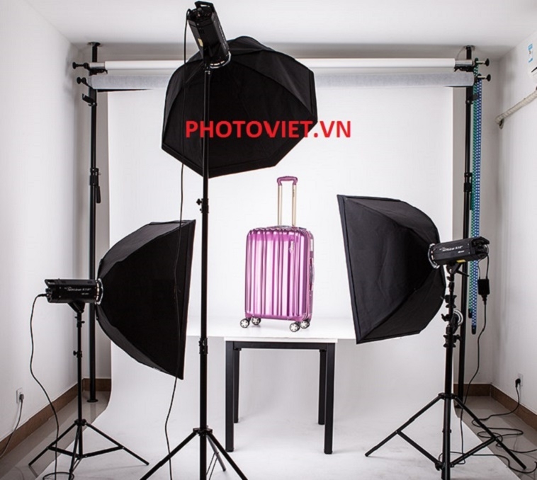 Bộ Đèn Kit Studio Hylow He400W-3 Photoviet