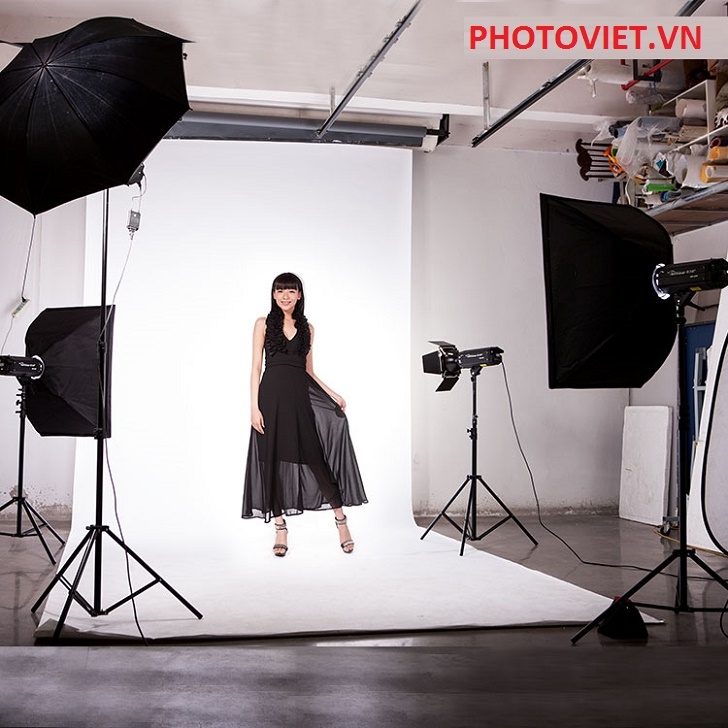 Bộ Đèn Kit Studio Hylow He800W-4 Photoviet