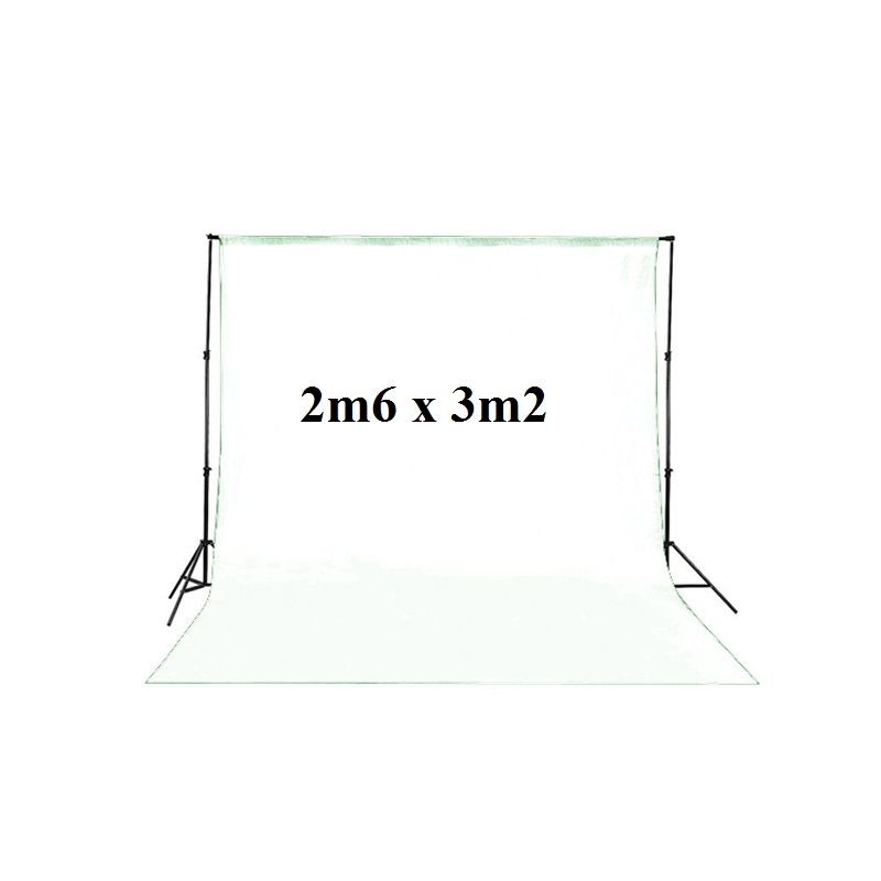 Bộ giá treo phông di động 2m60x3m2 nhỏ Photoviet