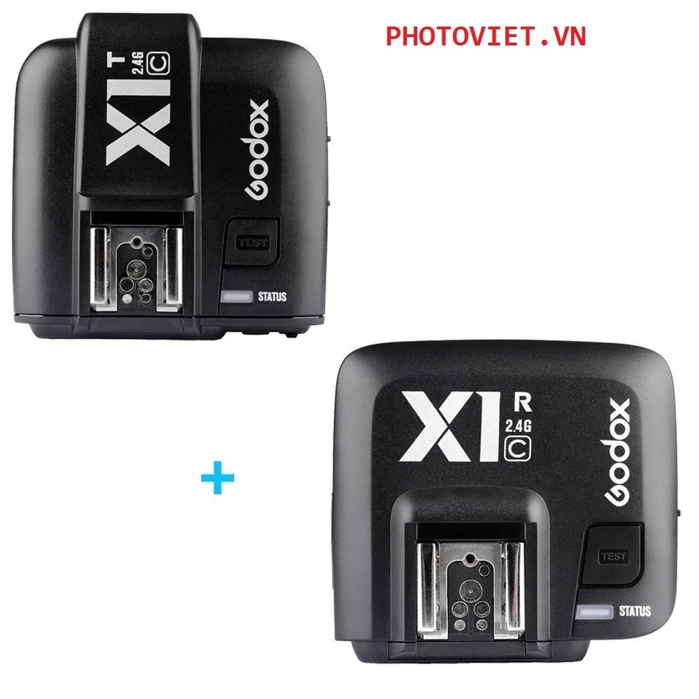 Bộ Trigger Godox X1-C TTL 2.4GHz Wireless Radio Flash Trigger X System for Canon 5DIII T6i 700D 650D 7D 6D cameras,580EXIII 600EX-R flashes