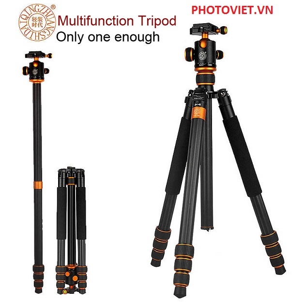 Chân Máy Ảnh Chuyên Nghiệp Tripod Beike Q1088C Photoviet