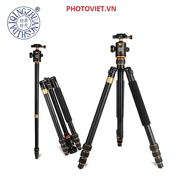 Chân Máy Ảnh Chuyên Nghiệp Tripod Beike Q1088C Photoviet