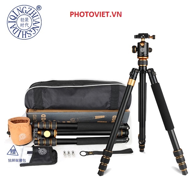 Chân Máy Ảnh Chuyên Nghiệp Tripod Beike Q1088 Photoviet