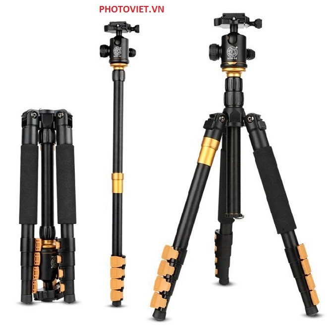 Chân Máy Ảnh Chuyên Nghiệp Tripod Beike Q570 Photoviet