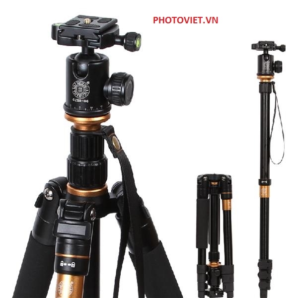 Chân Máy Ảnh Chuyên Nghiệp Tripod Beike Q570B Photoviet