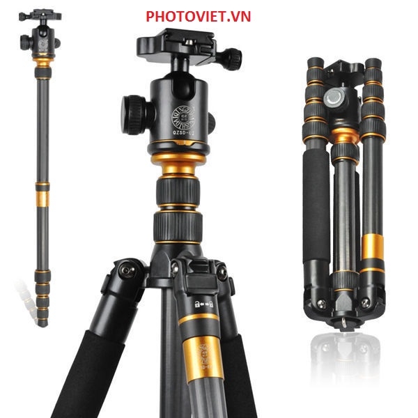 Chân Máy Ảnh Chuyên Nghiệp Tripod Beike Q666C Photoviet