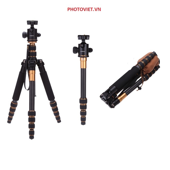 Chân Máy Ảnh Chuyên Nghiệp Tripod Beike Q777C Photoviet