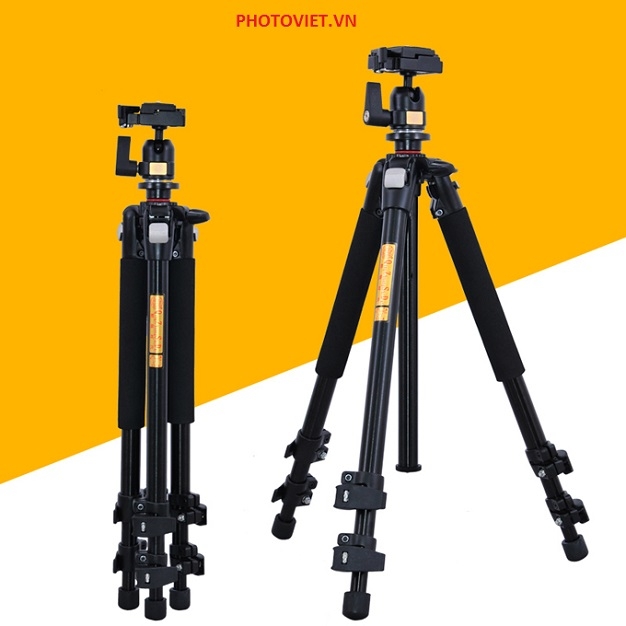 Chân Máy Ảnh Chuyên Nghiệp Tripod Beike QZ301 Photoviet