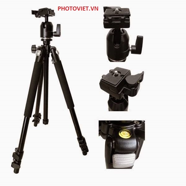 Chân Máy Ảnh Chuyên Nghiệp Tripod Beike QZ301 Photoviet