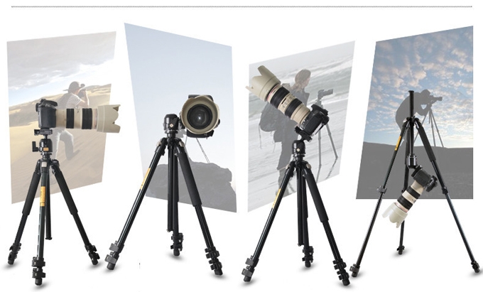 Chân Máy Ảnh Chuyên Nghiệp Tripod Beike QZ304 Photoviet