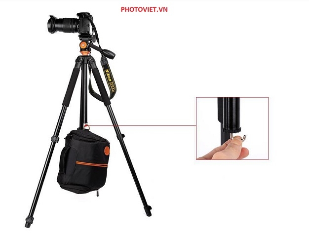 Chân Máy Ảnh Tripod Beike SL 168 Photoviet