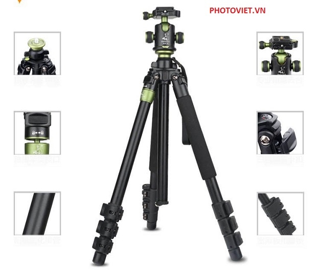 Chân Máy Ảnh Tripod Beike SYS 400 Photoviet