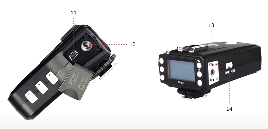 Cục Phát Trigger Pixel King Pro i-TTL Flash Transmitter for Nikon