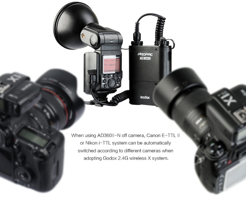 Đèn Flash GODOX AD360II TTL for Canon/Nikon