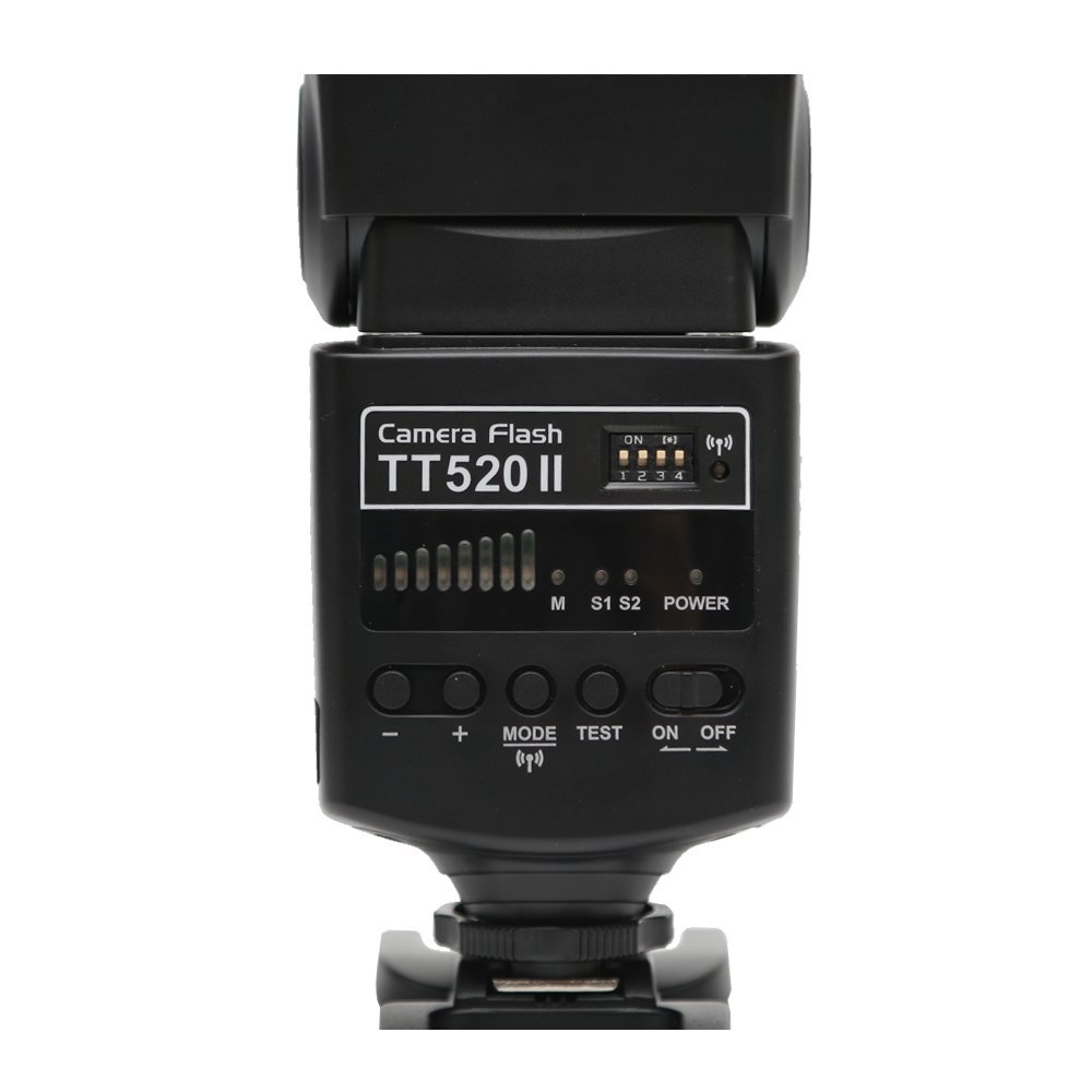 Đèn Flash Godox Thinklite Camera Flash TT520II GN33 with Build-in 433MHz Wireless Transmission