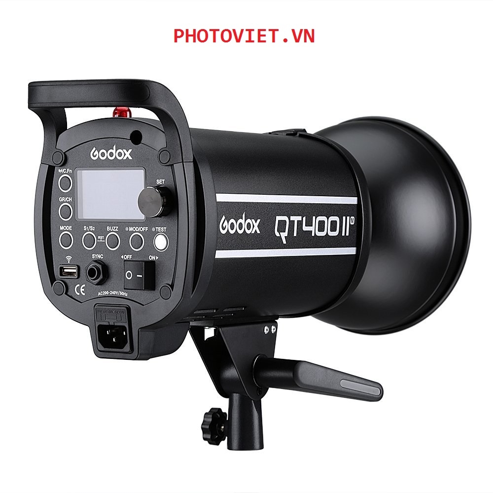 Đèn Flash Studio GODOX QT400II 400w 2.4G High Speed 1/8000s Photoviet