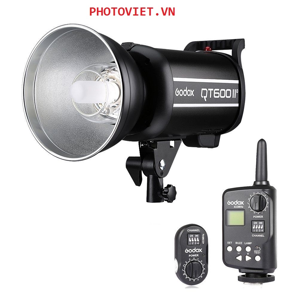 Đèn Flash Studio GODOX QT600II 600w 2.4G High Speed 1/8000s Photoviet