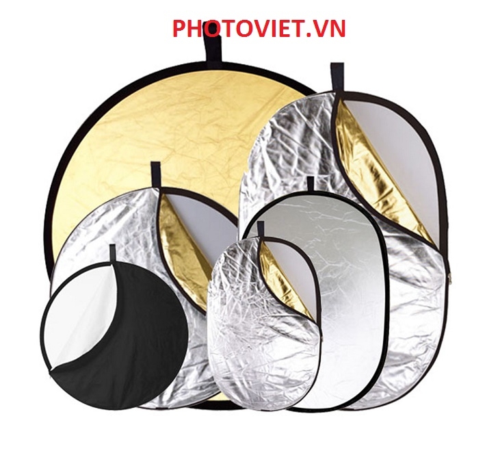 Hắt Sáng 5 In 1 Bầu Dục Reflector Photoviet