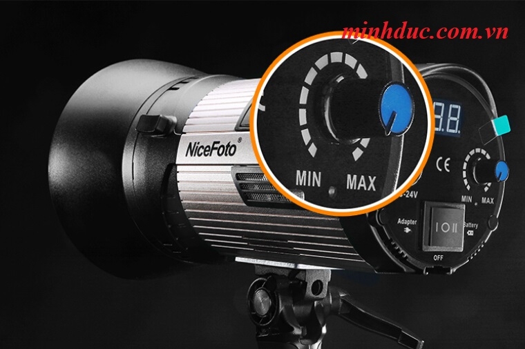 NiceFoto LED video light HB-1000B dùng pin Photoviet