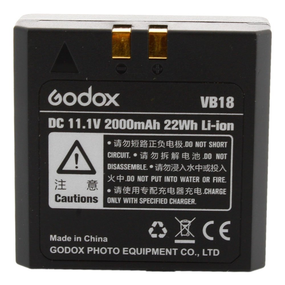 Pin Li-ion Battery GODOX VB18 for Godox V850 V860 series