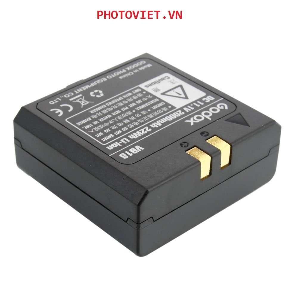 Pin Li-ion Battery GODOX VB18 for Godox V850 V860 series