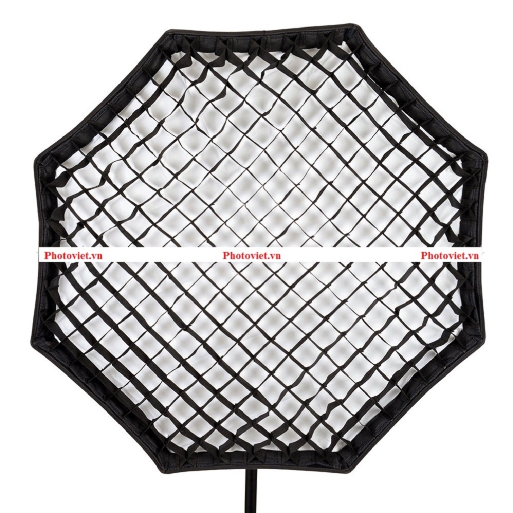 Softbox Octagon Bát Giác Tổ Ong 95 Cm Photoviet