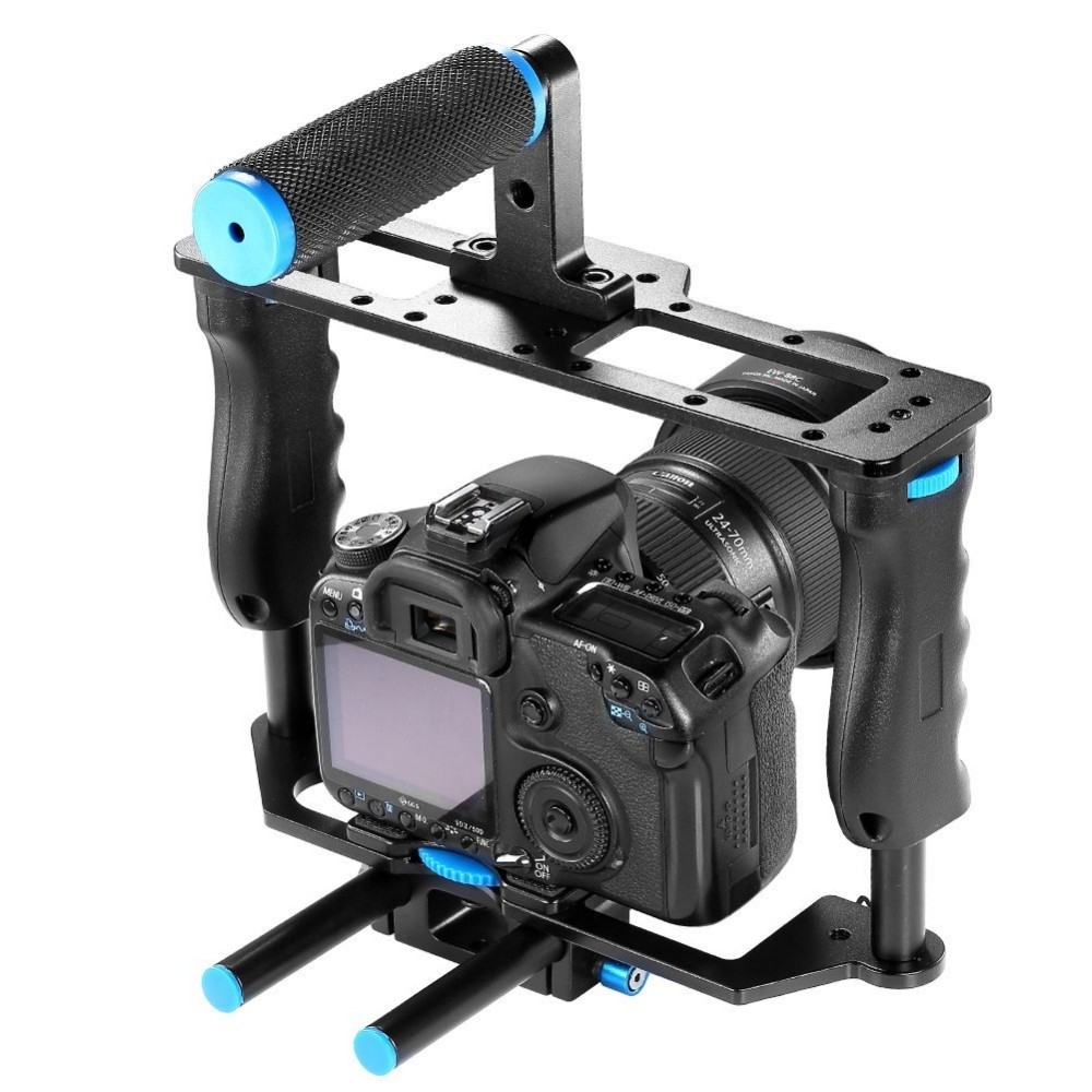 Tay cầm chống rung quay phim Yelangu - camera Cage C2 - Handheld Stabilizer Photoviet