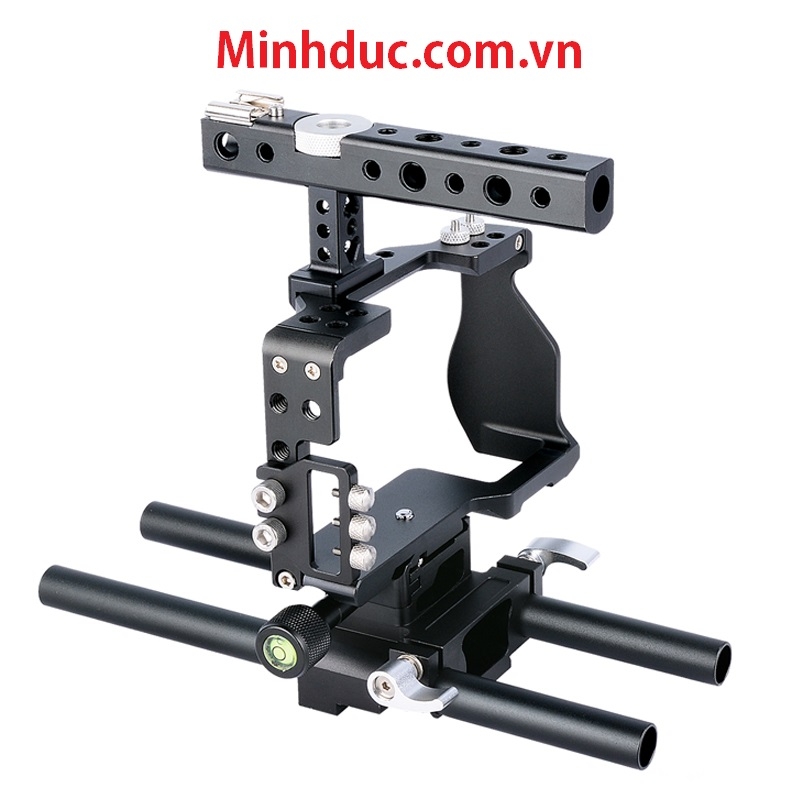 Tay cầm chống rung quay phim Yelangu camera Cage C6 - Handheld Stabilizer for sony a6300 a6500 Photoviet