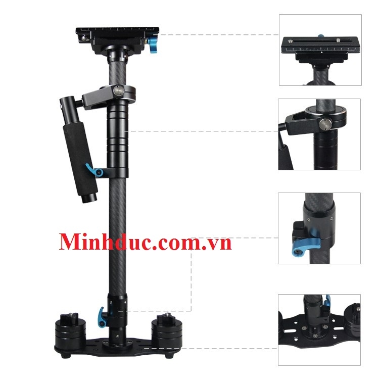 Tay cầm quay phim Yelangu steadicam S120t pro Carbon fibre Photoviet