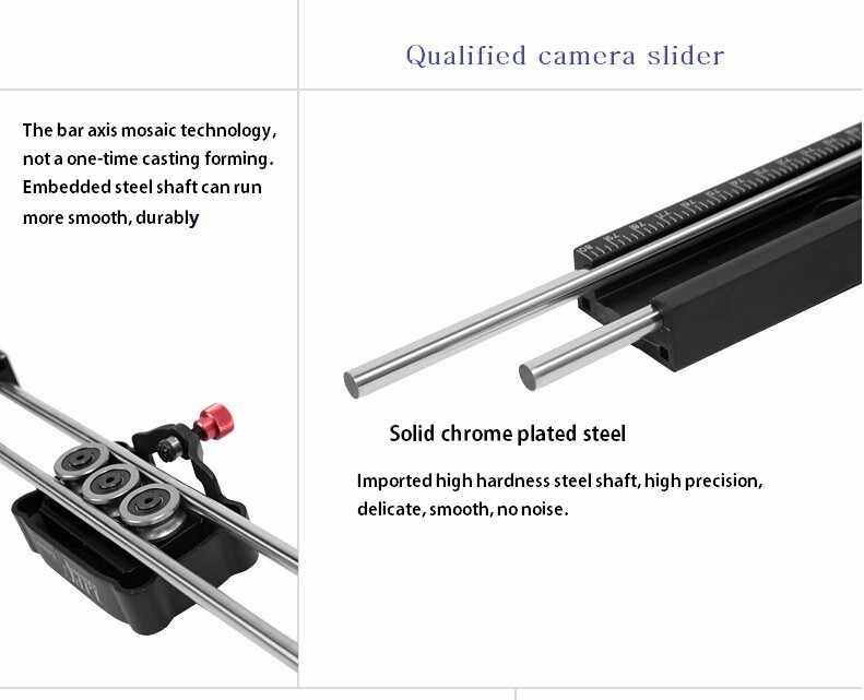 Thanh Dolly Dragon -D02 100cm Slider Rail for Camera and Video Photoviet