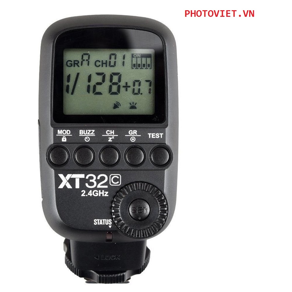 Trigger Godox XT32-C 2.4G Wireless Power-Control Flash Trigger, High Speed Sync 1/8000s, 32 Channel 16 Groups for Canon EOS Digital Camera