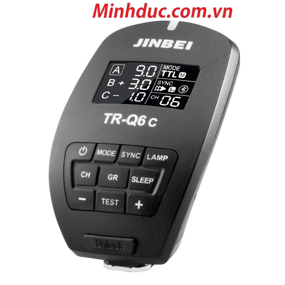 Trigger Jinbei TR-Q6 for C/N/S TTL Bluetooth Photoviet